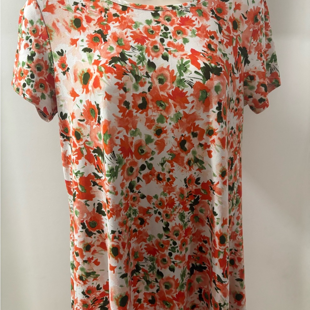 Floral Print Women's Top
